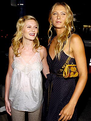 REEL SWINGERS photo | Kirsten Dunst, Maria Sharapova