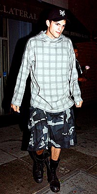 HE'S GOT LEGS photo | Ashton Kutcher