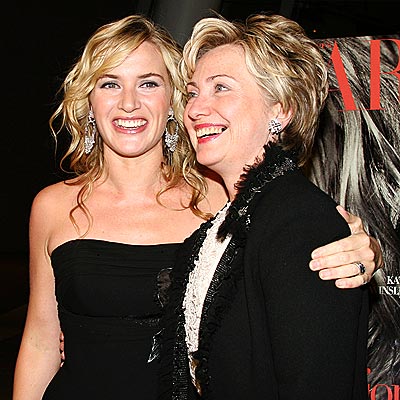 APPROVAL RATING photo | Hillary Rodham Clinton, Kate Winslet