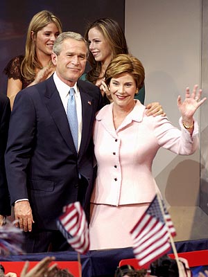 FOUR MORE YEARS photo | Barbara Bush, George W. Bush, Jenna Bush, Laura Bush