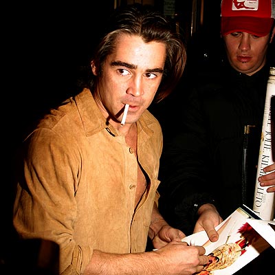 HE'S SMOKIN' photo | Colin Farrell