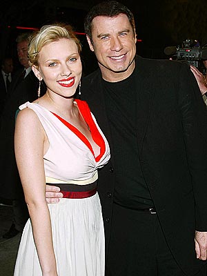 GOLDEN GIRL photo | John Travolta, Scarlett Johansson