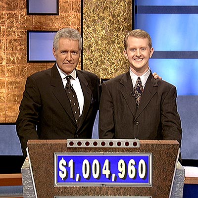 MOST TRIVIAL WINNER photo | Alex Trebek, Ken Jennings