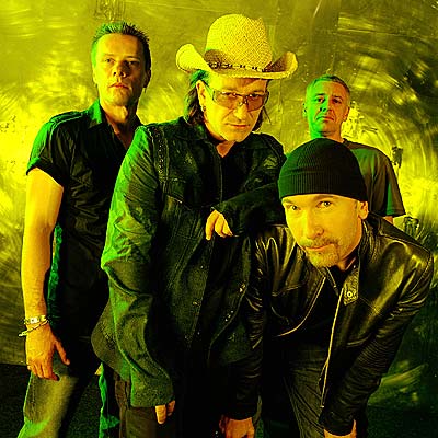 MOST RECOGNIZED MUSICIANS  photo | Adam Clayton, Bono, Larry Mullen Jr., The Edge