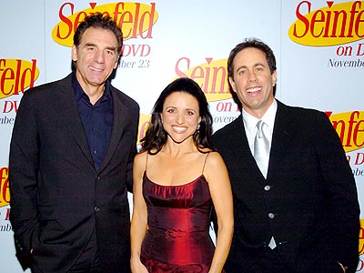 BIGGEST REUNION ABOUT NOTHING photo | Jerry Seinfeld, Julia Louis-Dreyfus, Michael Richards