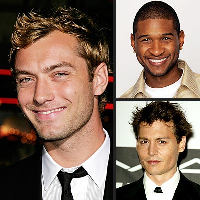 BIGGEST HEARTTHROB photo | Johnny Depp, Jude Law, Usher
