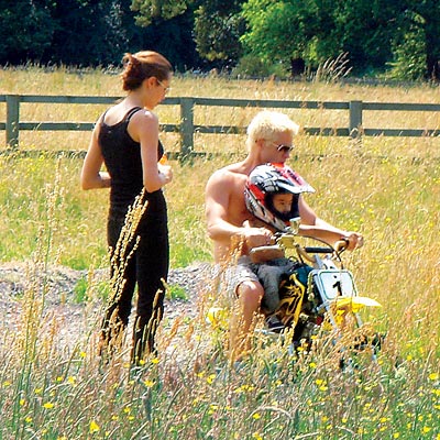 TOOLING AROUND photo | Angelina Jolie, Brad Pitt