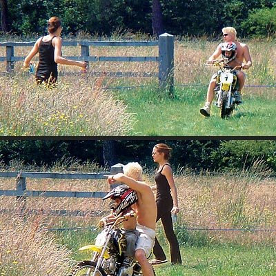 'LET'S GO!' photo | Angelina Jolie, Brad Pitt