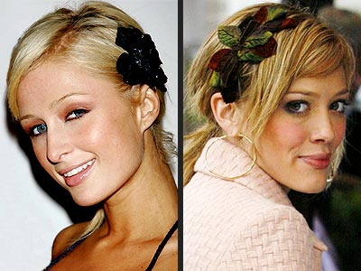 TREND: FLORAL HAIR ACCESSORIES photo | Hilary Duff, Paris Hilton
