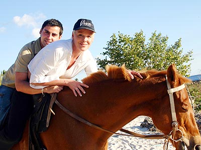 HORSING AROUND photo | Brigitte Nielsen