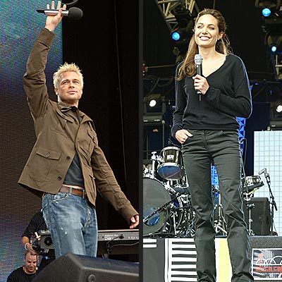 ENGLAND photo | Angelina Jolie, Brad Pitt