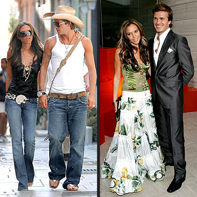Celebrity on Most Fashionable Couples   Victoria   David Beckham   Couples  David