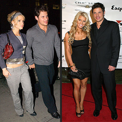  Celebrity Couples on Most Fashionable Couples   Jessica Simpson   Nick Lachey   Couples