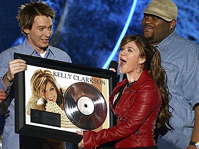 BLING'S THE THING photo | Clay Aiken, Kelly Clarkson, Ruben Studdard