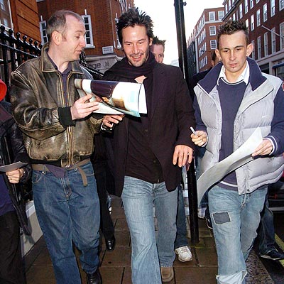 LONDON, FEB. 12  photo | Keanu Reeves