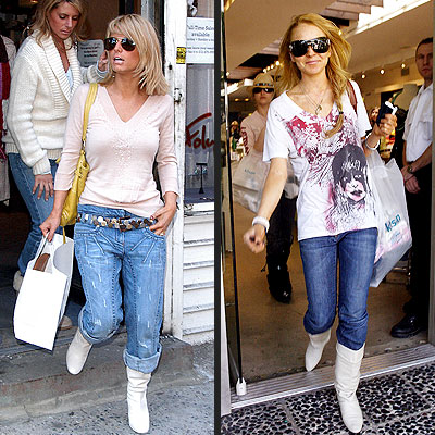 BOOTING UP photo | Jessica Simpson, Lindsay Lohan