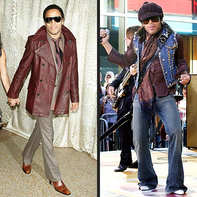  it's either Lenny Kravitz (with his sexy ass) or Mary Kate Olsen