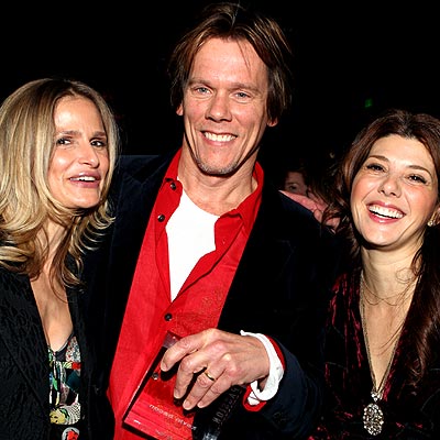 THREE'S COMPANY photo | Kevin Bacon, Kyra Sedgwick, Marisa Tomei
