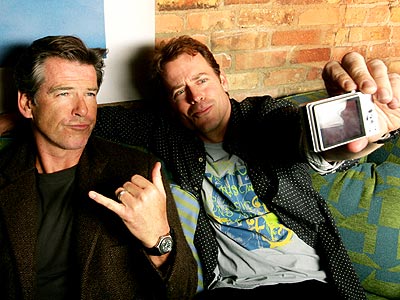 CAMERA READY photo | Greg Kinnear, Pierce Brosnan