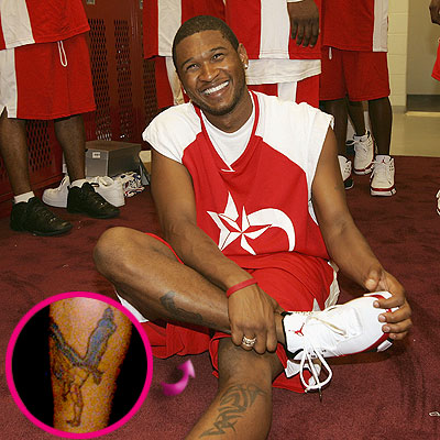 ushers tattoo