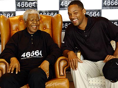 GOOD CAUSE photo | Nelson Mandela, Will Smith