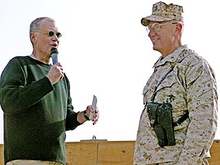 Letterman Hosts Holiday Late Show in Iraq | Late Show With David Letterman, David Letterman