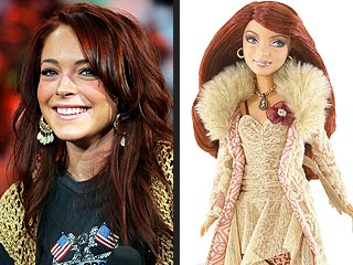 Lindsay Lohan Becomes a Barbie Doll | Lindsay Lohan