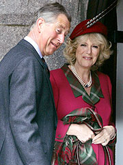 Honeymooners Charles & Camilla Go to Church