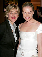 Portia de Rossi Erases Tattoo of Ex's Name
| Ellen DeGeneres, Portia de Rossi