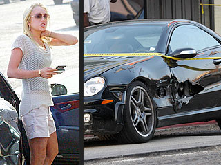 Lindsay Lohan Car 1