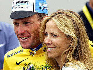 Armstrong Takes Lead, Sheryl Rides Along