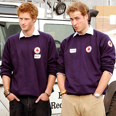 ROYAL RELIEF photo | Prince Harry, Prince William