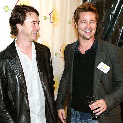 STAR POWER photo | Brad Pitt, Edward Norton