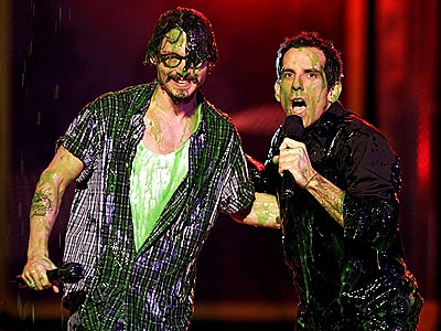 GREEN SCENE photo | Ben Stiller, Johnny Depp
