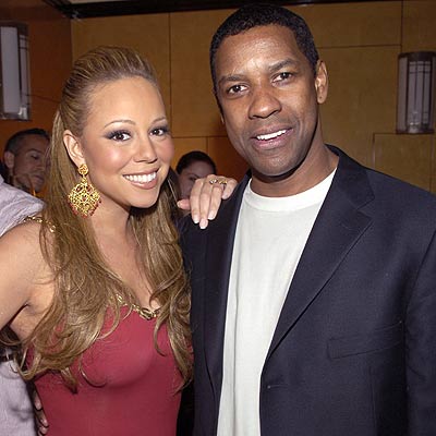 WE'RE NO. 1 photo | Denzel Washington, Mariah Carey