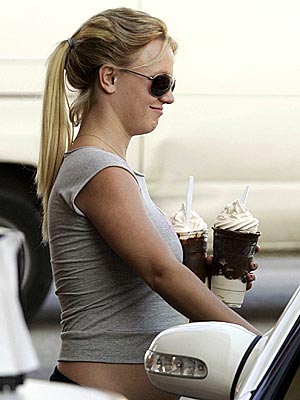 britney spears eating