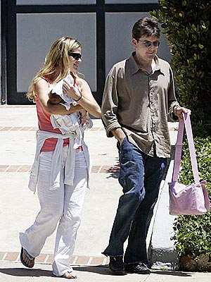 BABY LOVE photo | Charlie Sheen, Denise Richards