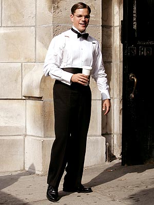 GROOM AT THE TOP photo | Matt Damon