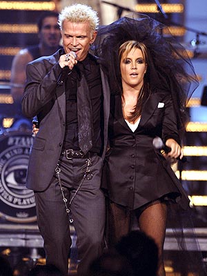 GOTH ROCK photo | Billy Idol, Lisa Marie Presley
