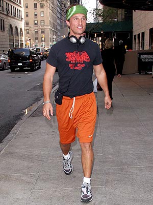 STAYING FIT photo | Matthew McConaughey