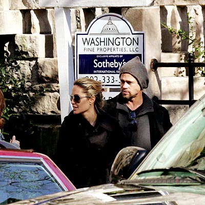 HOUSE HUNTING? photo | Angelina Jolie, Brad Pitt