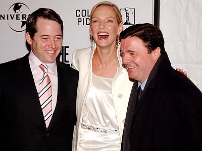 COMEDY TONIGHT! photo | Matthew Broderick, Nathan Lane, Uma Thurman