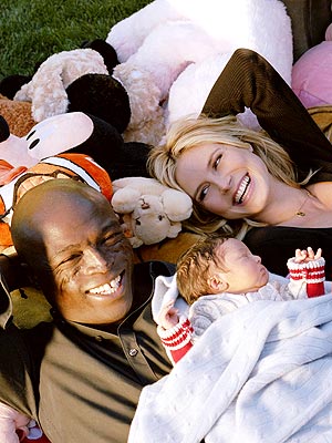 heidi klum and seal family. HEIDI KLUM AND SEAL