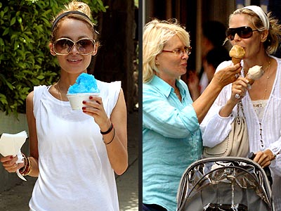 9. GET ICED photo | Heidi Klum, Nicole Richie
