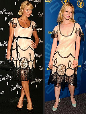 PARIS VS. THORA photo | Paris Hilton, Thora Birch