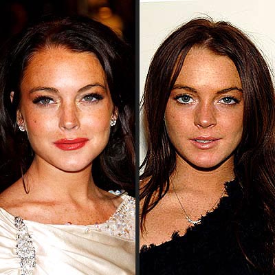DRAMATIC VS. NATURAL photo | Lindsay Lohan