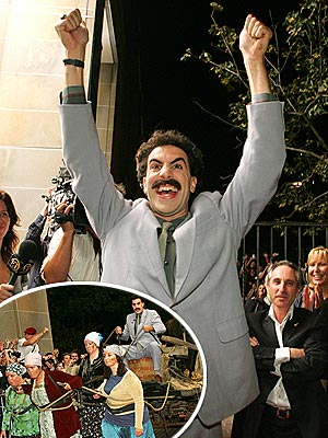 HE HAS ARRIVED! photo | Sacha Baron Cohen
