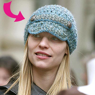 CLAIRE'S CAP photo | Claire Danes