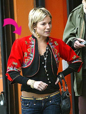 SIENNA'S JACKET photo | Sienna Miller