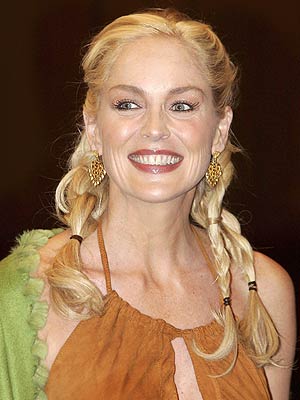 SHARON'S BRAIDS photo | Sharon Stone